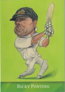 2013 Cow Corner Cricket Character Cards #33 Ricky Ponting Front