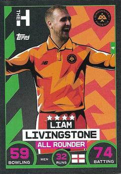 2021 Topps Cricket Attax The Hundred #4 Liam Livingstone Front