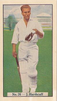 1938 Allen's Test Cricketers #26 Joseph Hardstaff Front