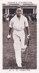 1938 Ogden's Prominent Cricketers #4 Denis Compton Front