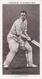 1938 Ogden's Prominent Cricketers #15 Len Hutton Front