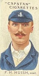 1907 Wills's Capstan Cigarettes Prominent Australian and English Cricketers #40 Fred Huish Front
