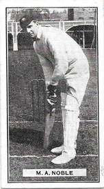 1925 Morris's Australian Cricketers #20 Monty Noble Front