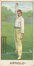 1903 Wills's Cricketers #3 Ted Arnold Front