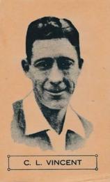 1931 Australian Licorice 12 Photos Of South African Cricketers #NNO Cyril Vincent Front