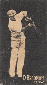 1933 Allen's Australian Cricketers (Steam Rollers) #NNO Don Bradman Front
