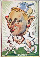 1938 Sweetacres Cricketers Caricatures #7 Sydney Barnes Front