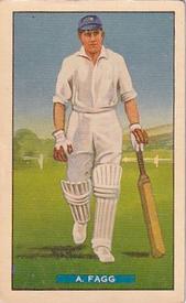 1938 Hoadley's Test Cricketers #19 Arthur Fagg Front