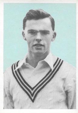 1958 Master Vending Cricketer Series New Zealand #11 John Trevor Sparling Front