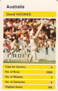 1979 Top Trumps World Cricketers #NNO David Hookes Front