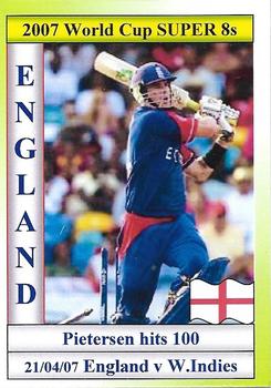 2007 Cricket World Cup #22 Kevin Pietersen Front