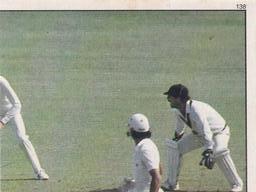 1984 Scanlens Cricket Stickers #138 Allan Border / Mohsin Khan Front