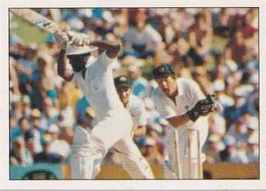 1985 Scanlens Cricket Stickers #37 Steve Rixon / Malcolm Marshall Front