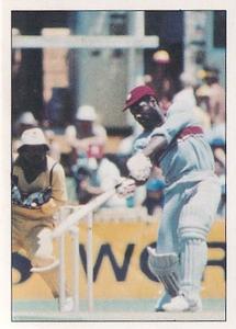 1985 Scanlens Cricket Stickers #87 Viv Richards Front