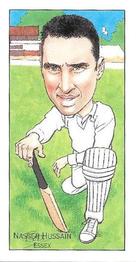 1995 County Print Services England Cricket Characters #10 Nasser Hussain Front