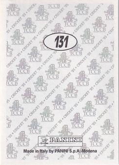 1995 Panini Cricket Stickers #131 Mark Ramprakash Back