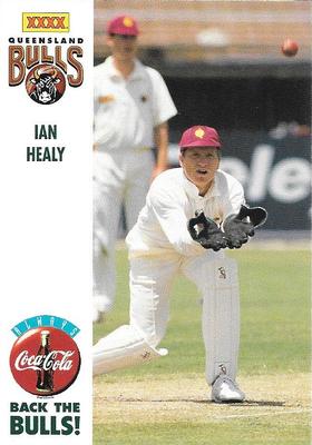 1994-95 Coca Cola Queensland Bulls Cricketers #NNO Ian Healy Front