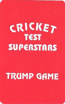 1997 Universal Cricket Test Superstars Trump Game (Batsmen) #NNO Ken Barrington Back