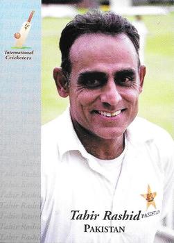 2000 PJ Sporting International Cricketers #NNO Tahir Rashid Front