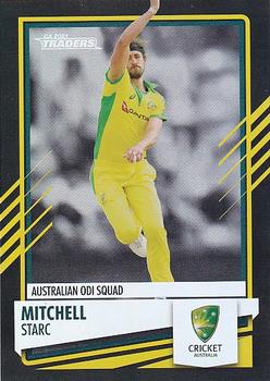 2021-22 TLA Traders Cricket Australia - Silver #P 027 Mitchell Starc Front