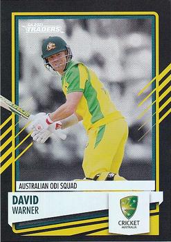 2021-22 TLA Traders Cricket Australia - Silver #P 029 David Warner Front