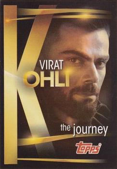 2019 Topps Virat Kohli: The Journey #58 Work And Fun Back