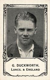 1932 Barratt & Co Famous Cricketers #NNO George Duckworth Front