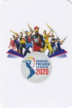 2020 Aamango IPL Cricket Trump Cards #NNO Sourav Ganguly Back