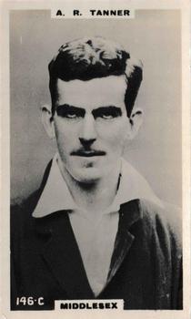 1923-25 Godfrey Phillips Cricketers #146 Arthur Tanner Front