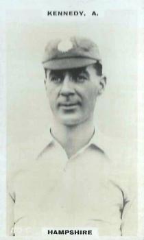1923-25 Godfrey Phillips Cricketers #110 Alec Kennedy Front