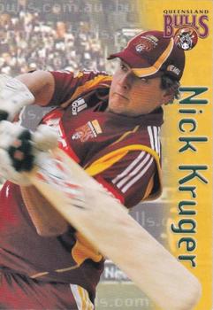 2007-08 Queensland Bulls #NNO Nick Kruger Front