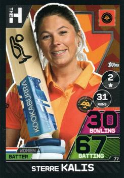 2023 Topps Cricket Attax The Hundred #77 Sterre Kalis Front