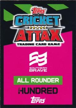 2023 Topps Cricket Attax The Hundred #111 Georgia Adams Back