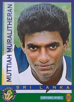 1994 Sportsdeck Mandela Trophy #67 Muttiah Muralitharan Front