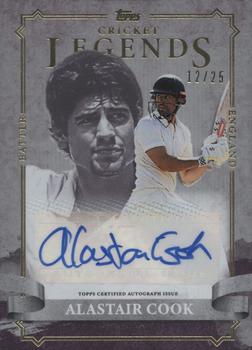 2024 Topps Cricket Legends Of the Game - Autographs Purple #NNO Alastair Cook Front