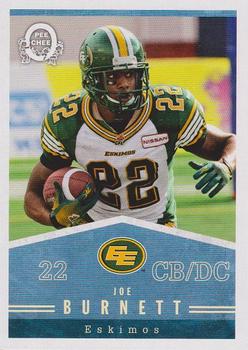 2014 Upper Deck CFL - O-Pee-Chee #15 Joe Burnett Front