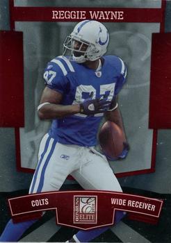 2010 Donruss Elite #44 Reggie Wayne Front