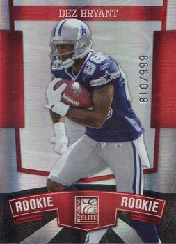 2010 Donruss Elite #165 Dez Bryant Front