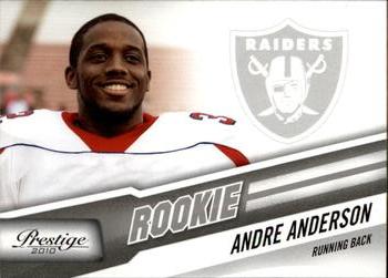 2010 Panini Prestige #202 Andre Anderson Front