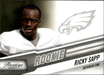 2010 Panini Prestige #281 Ricky Sapp Front