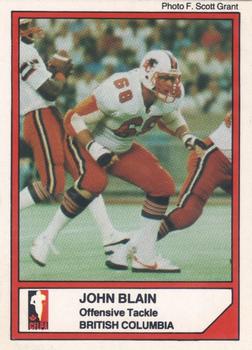 1984 JOGO #70 John Blain Front