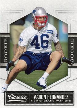 2010 Panini Classics #101 Aaron Hernandez Front