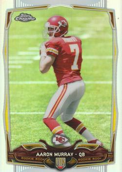 2014 Topps Chrome - Refractor #129 Aaron Murray Front