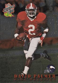 1994 Classic NFL Draft - Draft Stars #16 David Palmer  Front