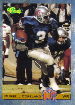 1993 Classic #34 Russell Copeland  Front
