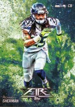 2014 Topps Fire #22 Richard Sherman Front