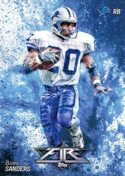 2014 Topps Fire #43 Barry Sanders Front