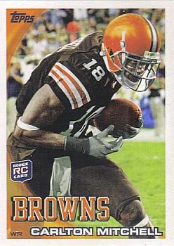 2010 Topps #192 Carlton Mitchell  Front