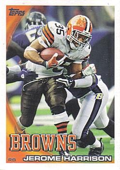 2010 Topps #224 Jerome Harrison  Front