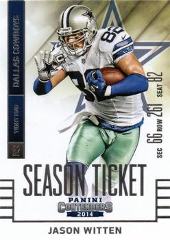 2014 Panini Contenders #38 Jason Witten Front